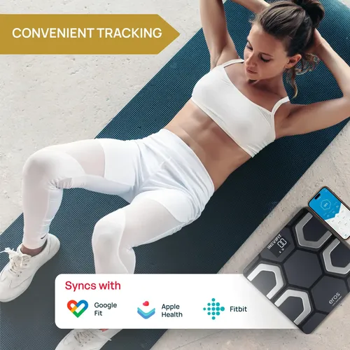 Báscula Inteligente Inevifit Eros Analizador De Grasa E Imc Blanco
