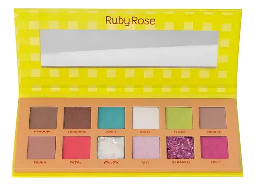 Ruby Rose Paleta De Sombras Spring Breeze 10 Colores