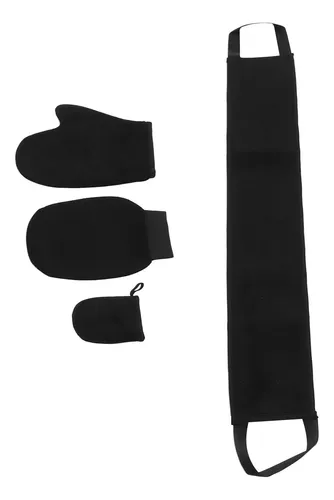 Kit De Guantes Autobronceadores, Aplicador Flocado De Doble
