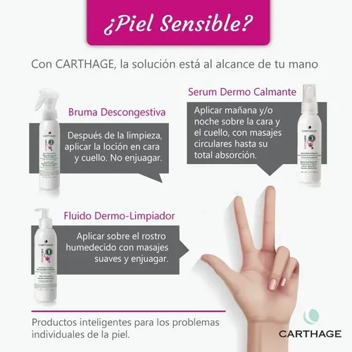 Carthage Bruma Descongestiva Piel Sensible Hidratacion