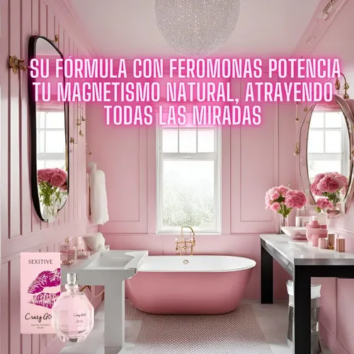 Perfume Femenino Con Feromonas Crazy Girl Sexitive