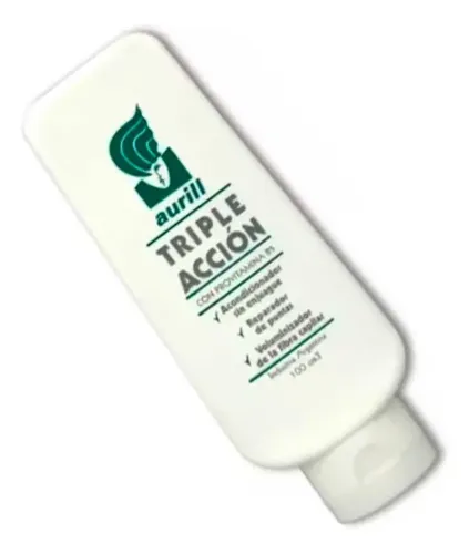 Acondicionador Sin Enjuague Triple Acción Aurill X100ml