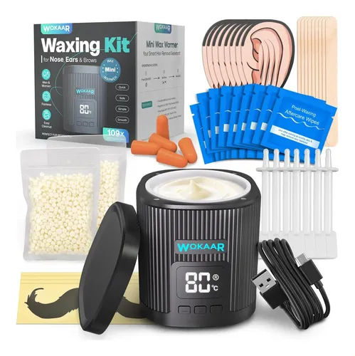 Kit Wokaar Para Depilación De Nariz, Cejas Y Orejas | 100