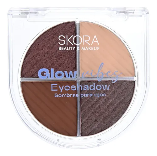 Paleta Sombras Para Ojos Glow Vibes Skora 4 Tonos
