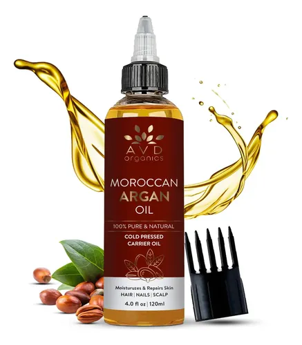 Aceite De Argan Avd Organics Hidratante Capilar 120ml