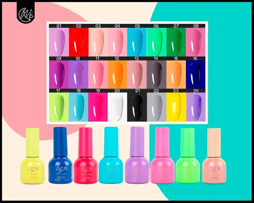Kit X14 Manicuria Cabina Uv Led Uñas Semipermanente Completo