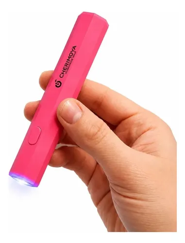 Mini Lampara Portátil Para Uñas Uv/led Recargable 3w Fuscia