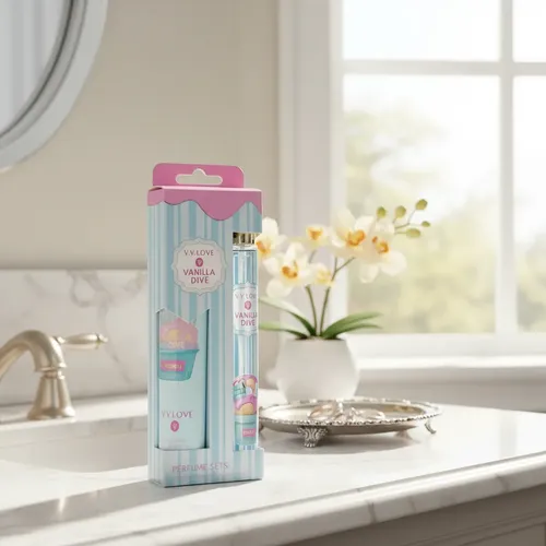 Set Perfume Y Crema Give Me Gourmand Vainilla Para Damas