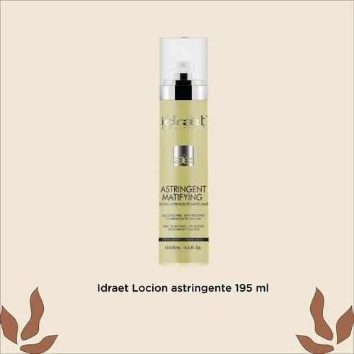 Locion Astringente Idraet 200 Piel Mixta Grasa Matificante