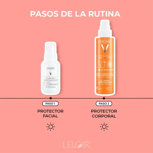 Vichy Capital Soleil Combo Spray Corporal + Uv Age Daily