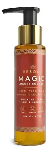 A/  Aceite Corporal Mágico, Rellena, Tensa, Reafirma