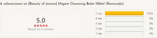 Beauty Of Joseon] Migam Cleansing Balm -cosmetico Coreano Tipo De Piel Todo Tipo De Piel
