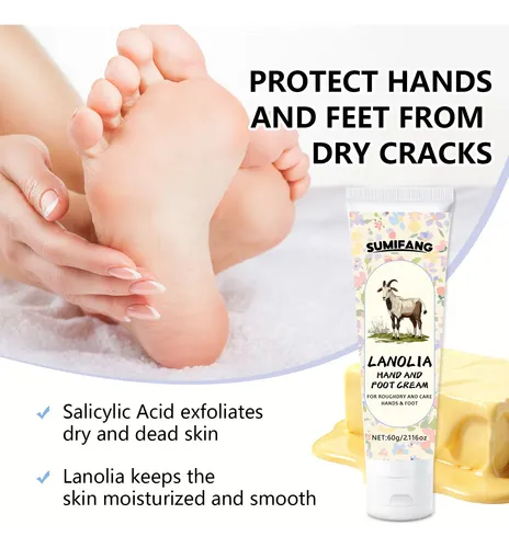 Crema Para Piel Seca En Pies Y Manos – Absorción Rápida