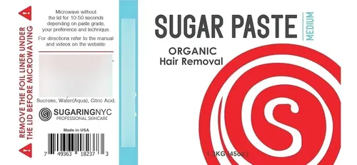 Pasta Depilatoria Azucar Sugaring Nyc Medium 1.3kg Natural