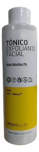 Tónico Exfoliante Facial Ácido Salicílico 100ml Biobellus