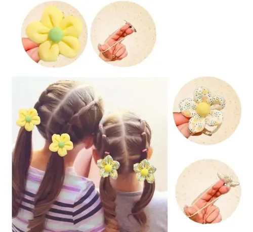 Ml.. 60 Piezas Ligas For Cabello Con Moños For Niñas L