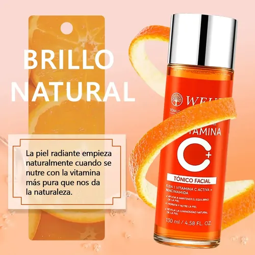 Z0q. 2pz Tónico Antioxidante Iluminador Facial Vitamina C
