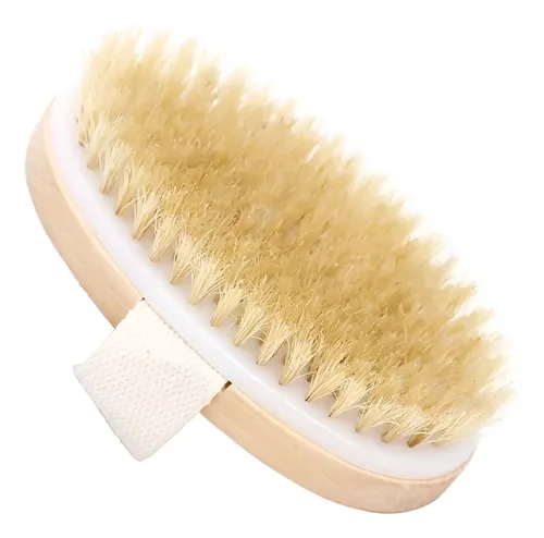 Cepillo Corporal Exfoliante De Madera 1 Pieza