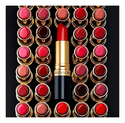 Revlon Labial Super Lustrous Lipstick Acabado Crème Color Cherries on the snow 440