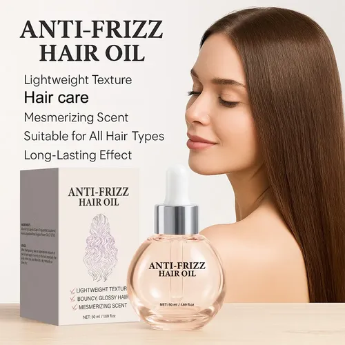 Aceite Capilar Anti Frizz 50 Ml Para Todo Tipo De Pelo
