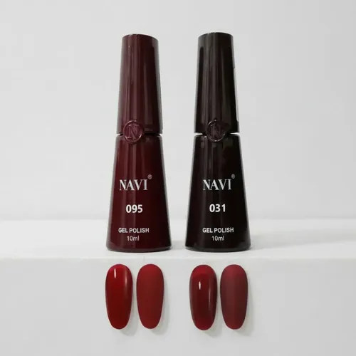 Navi 10ml Gel Polish X2 Uv Bordo Perfecto E Imprescindible