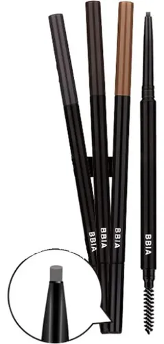 Bbia Lápiz De Cejas Auto Slim 7 Colores Con Fijador
