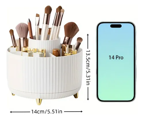 Cubo De Almacenamiento Para Labiales Y Sombras De Ojos