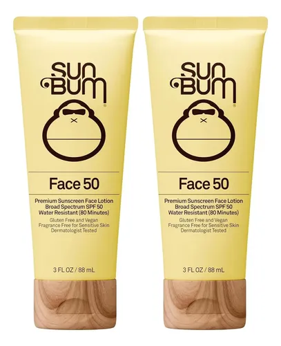 Protector Solar Facial Spf50 Original Sun Bum 3 Oz (pack 2)