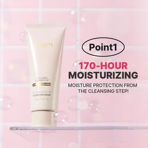 Bálsamo Limpiador Hidratante Con Colágeno Make P:rem 100 Ml