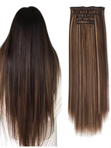 2020extensiones De Cabello Con Clips De 6 Piezas Para Cabell