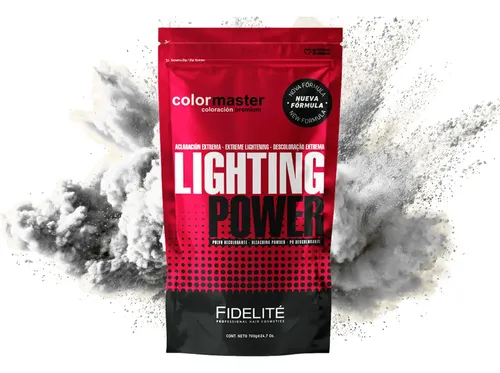 Kit Polvo Decolorante Color Master Fidelite 700gr Super Aclarante Hasta 7 Tonos White + Serum Oleo Extraordinario Mythical Argan 120ml Anti Frizz Reparador Puntas Brillo Supremo Pelo Protector Termico