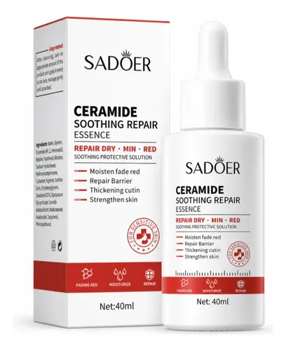 Kit Skincare Facial Ceramida Piel Sensible Rosácea Sadoer