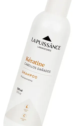 Shampoo La Puissance Keratina Antifrizz Cabello Dañado 300ml