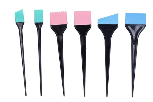 Juego De 6 Pinceles Aplicadores De Tinte Para Cabello