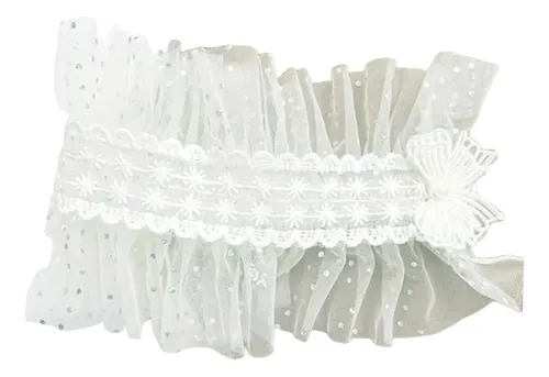 Diadema De Malla De Encaje Lolita Para Niñas, Ideal Para