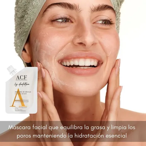 Mascara Arcilla Karite Anti Oleo Luminosidad Dadatina Acf 30