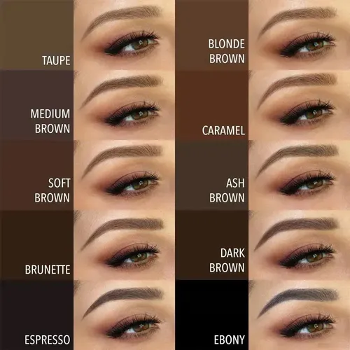 Lápiz Retráctil Para Ceja Precision Brow Pencil Moira 001 Taupe