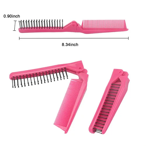 Juego De Rulos De Pelo Autoadherentes De 49 Piezas Con Clips