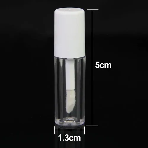 Paquete De 45 Tubos De Brillo De Labios Vacíos, Mini Transpa