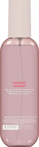 Bruma Corporal Eos Cashmere, Aguas De Coco, Spray Corporal Para Mujer, Bruma Para El Cabello, Perfume De Coco, Hidratante, Ácido Hialurónico, Glicerin
