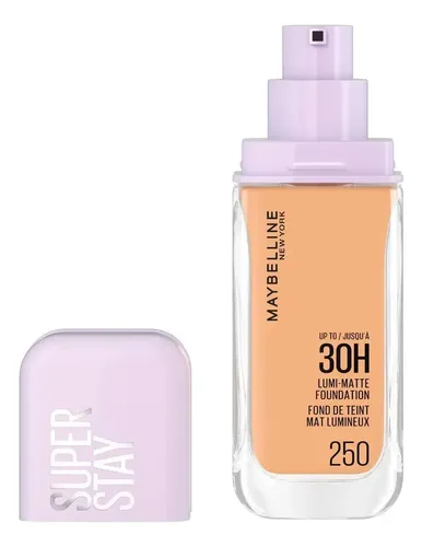 Base Maybelline Super Stay Lumi Matte 250 40ml Líquido