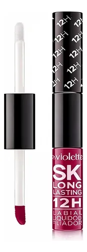 Labial Líquido Violetta Sk Long Lasting 12h Con Fijador