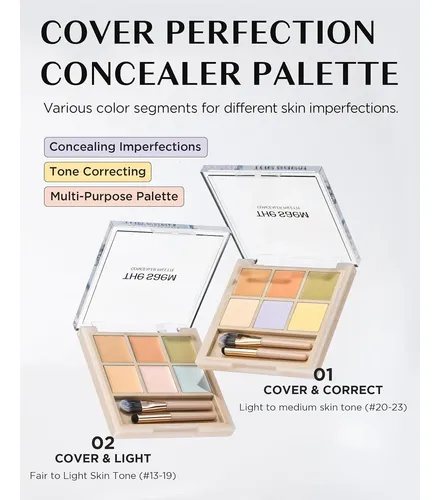 Paleta Correctora Thesaem Cover Perfection 02 Cover&light 6