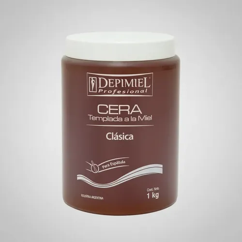 Depimiel Cera Depilatoria Clasica P Espatula Descartable 1kg
