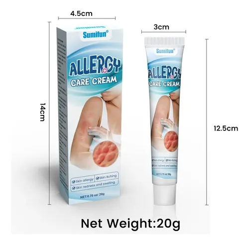 Jk Crema Ts Sumifun Ml Para Alergias Cutáneas: Alivia La Picazón, Sin Fragancia