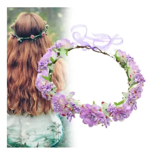 Diademas Con Forma De Corona De Flores, Diadema De Novia, Mo