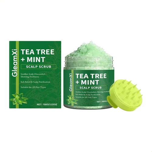 Exfoliante Para El Cuero Cabelludo Con Masajeador