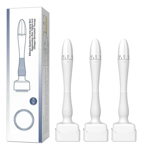 3×pelo Enrollable Emblem Con Microagujas, Longitud Weiz