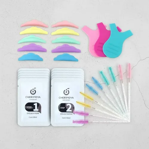 Kit Lifting Y Laminado De Cejas Y Pestañas Cherimoya