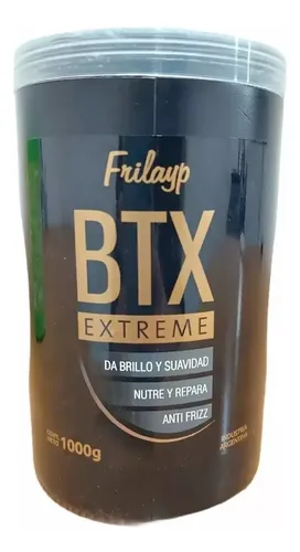 Baño De Crema Botox Extreme Nutricion Brillo X1k + Pote X240 Frilayp
